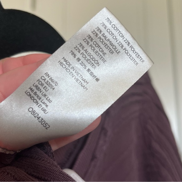 Free People Purple Textured High-low Dress Size Large - Picture 5 of 6